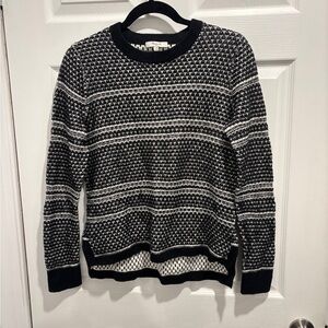 Madewell Fineprint Pullover Sweater